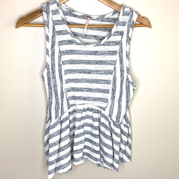 Free People Tops - Free People | peplum style tank top size small